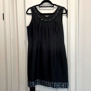 Classy little black dress with bling stones from Asia